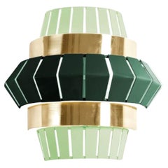 Lampe murale Dream and Emerald avec anneau en laiton de Dooq