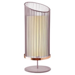 Lilac New Spider Table Lamp with Copper Ring by Dooq