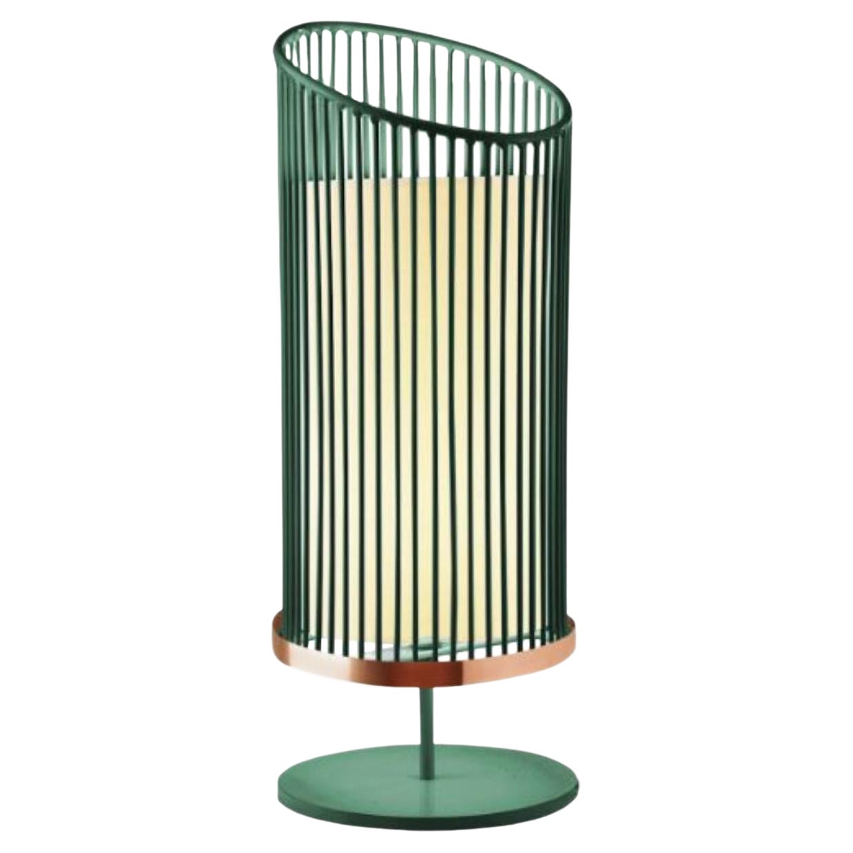 Moss New Spider Table Lamp with Copper Ring by Dooq