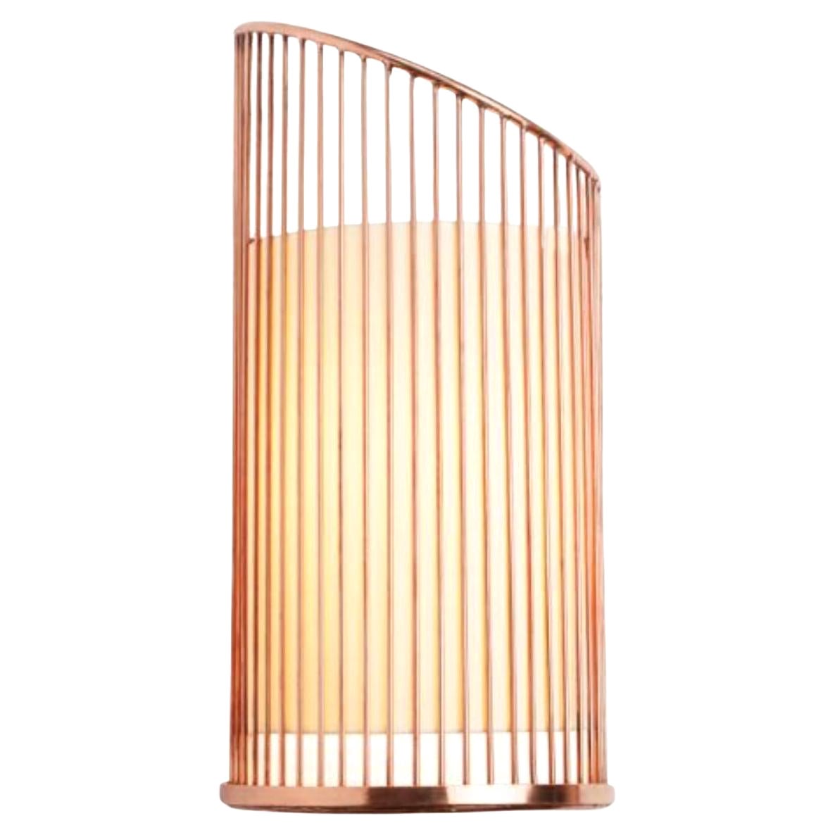 Copper New Spider Wall Lamp with Copper Ring by Dooq For Sale