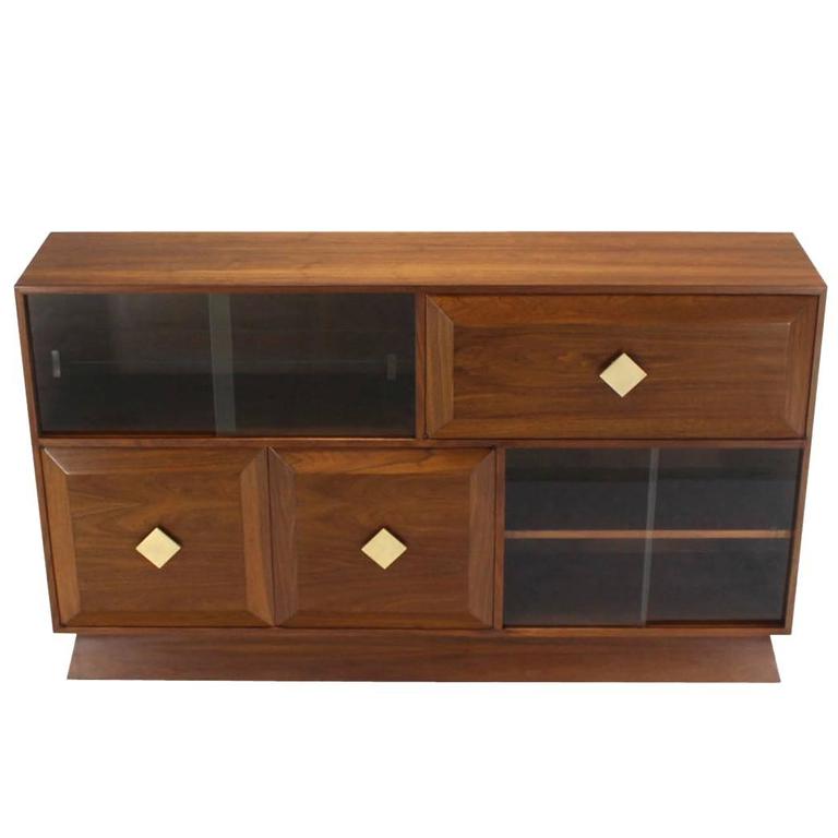 Art Deco Mid Century Modern Credenza Secretary Desk