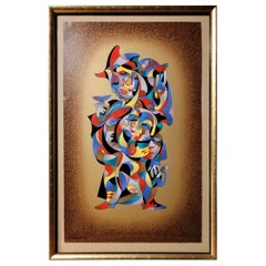 Anatole Krasnyanski Abstract Serigraph No. 11/60