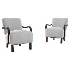 J. Halabala Cocktail Chairs, a Pair