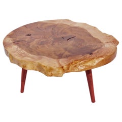 Unique Ash, Padouk Table by Jörg Pietschmann