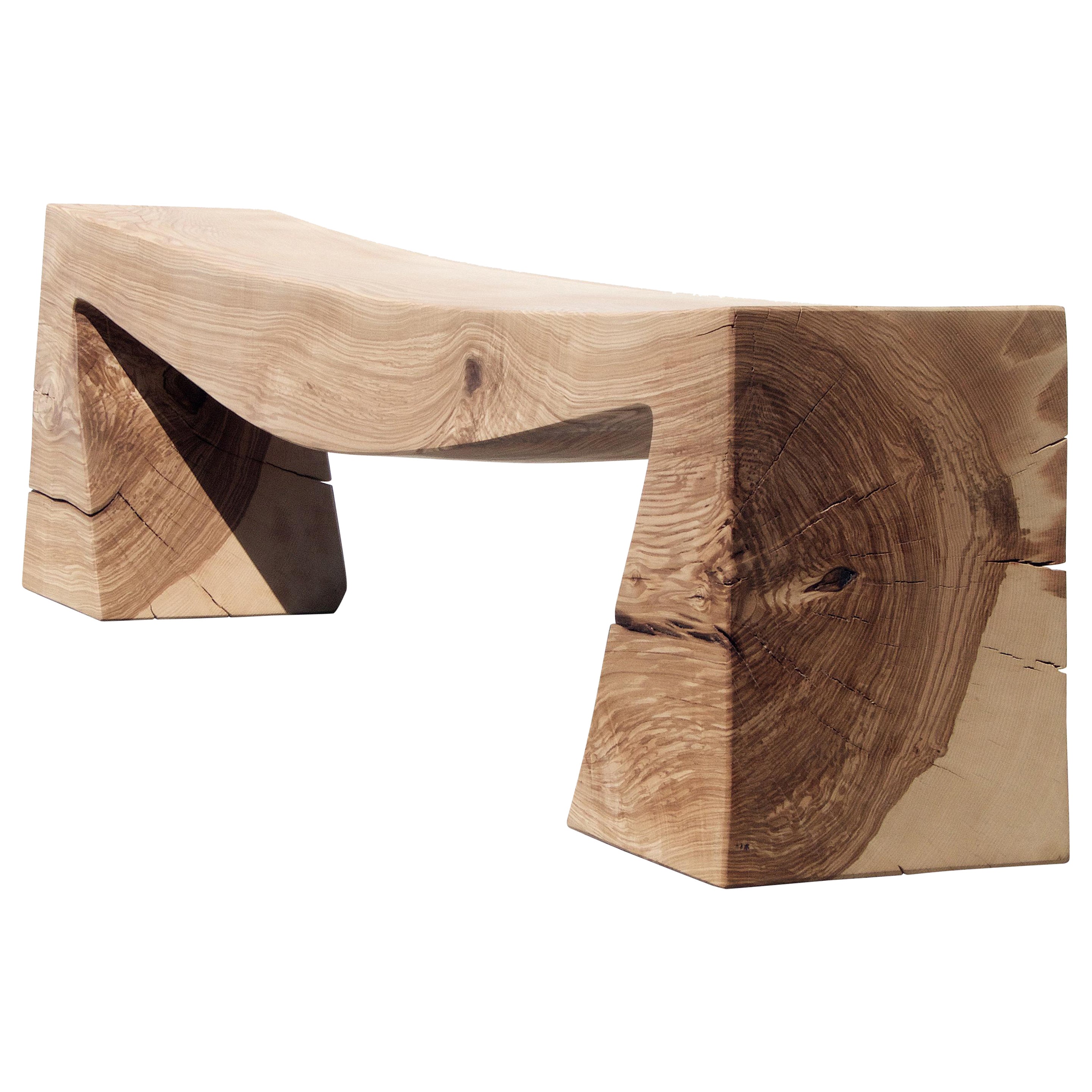 Unique Ash Bench by Jörg Pietschmann