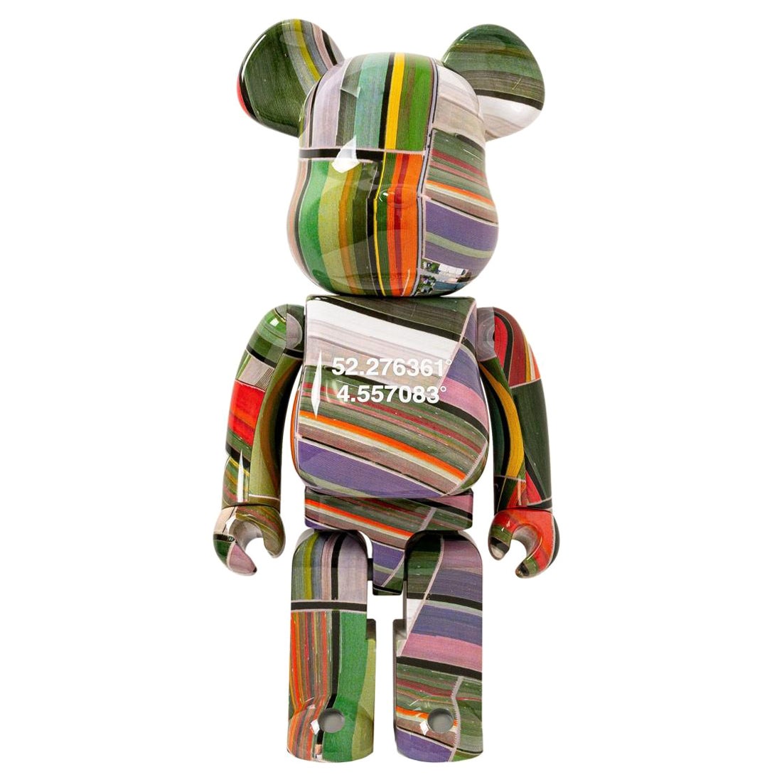 Chanel x Medicom Bearbrick 1000% Limited Edition Nr 206 KARL LAGERFELD ...