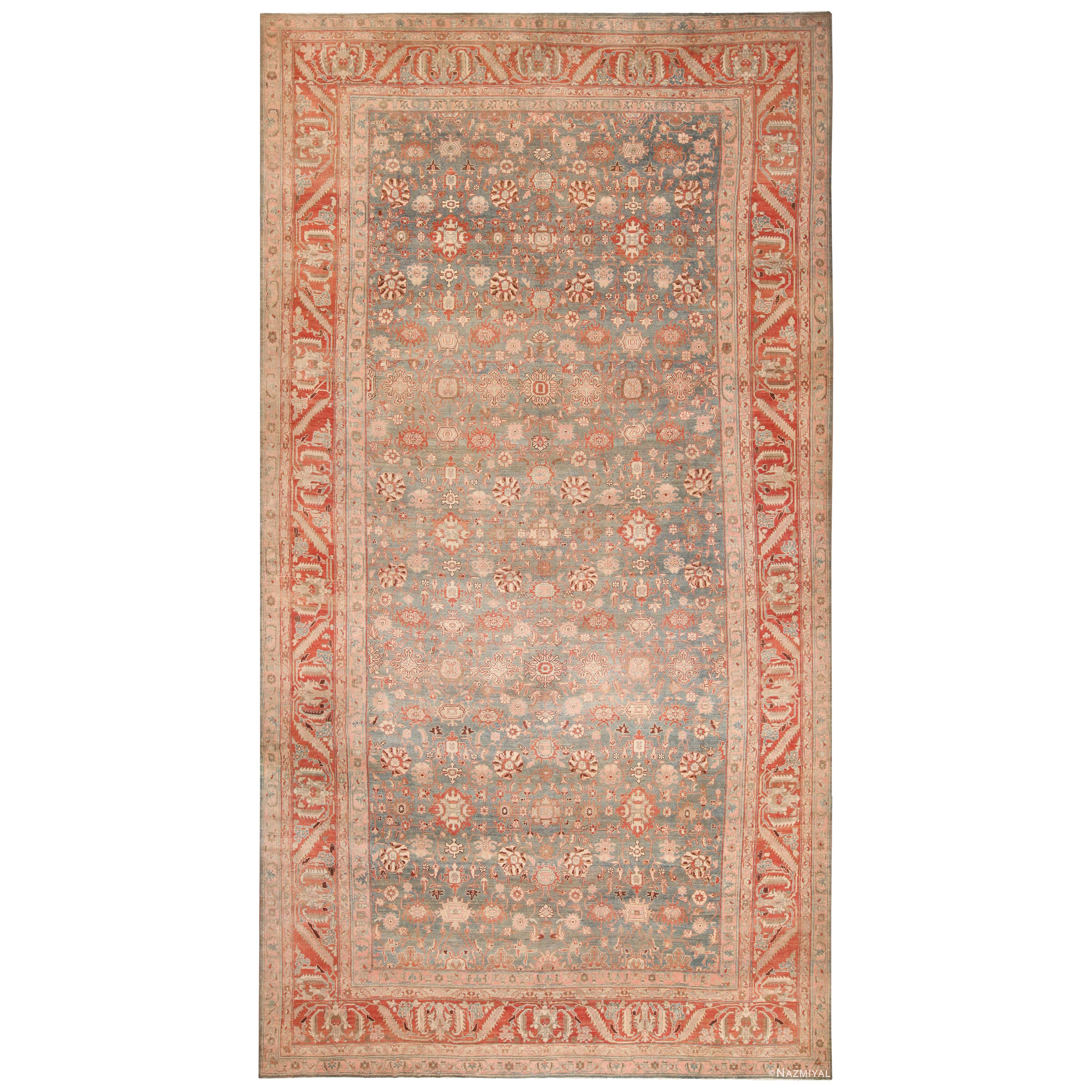 Antique Tribal Persian Malayer Rug. 11 ft 10 in x 21 ft 9 in For Sale