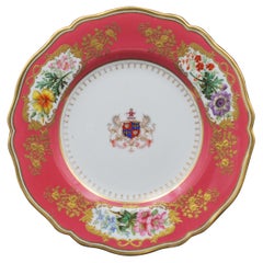 Armorial Plate for the Goldsmith's Company, Spode, C1900