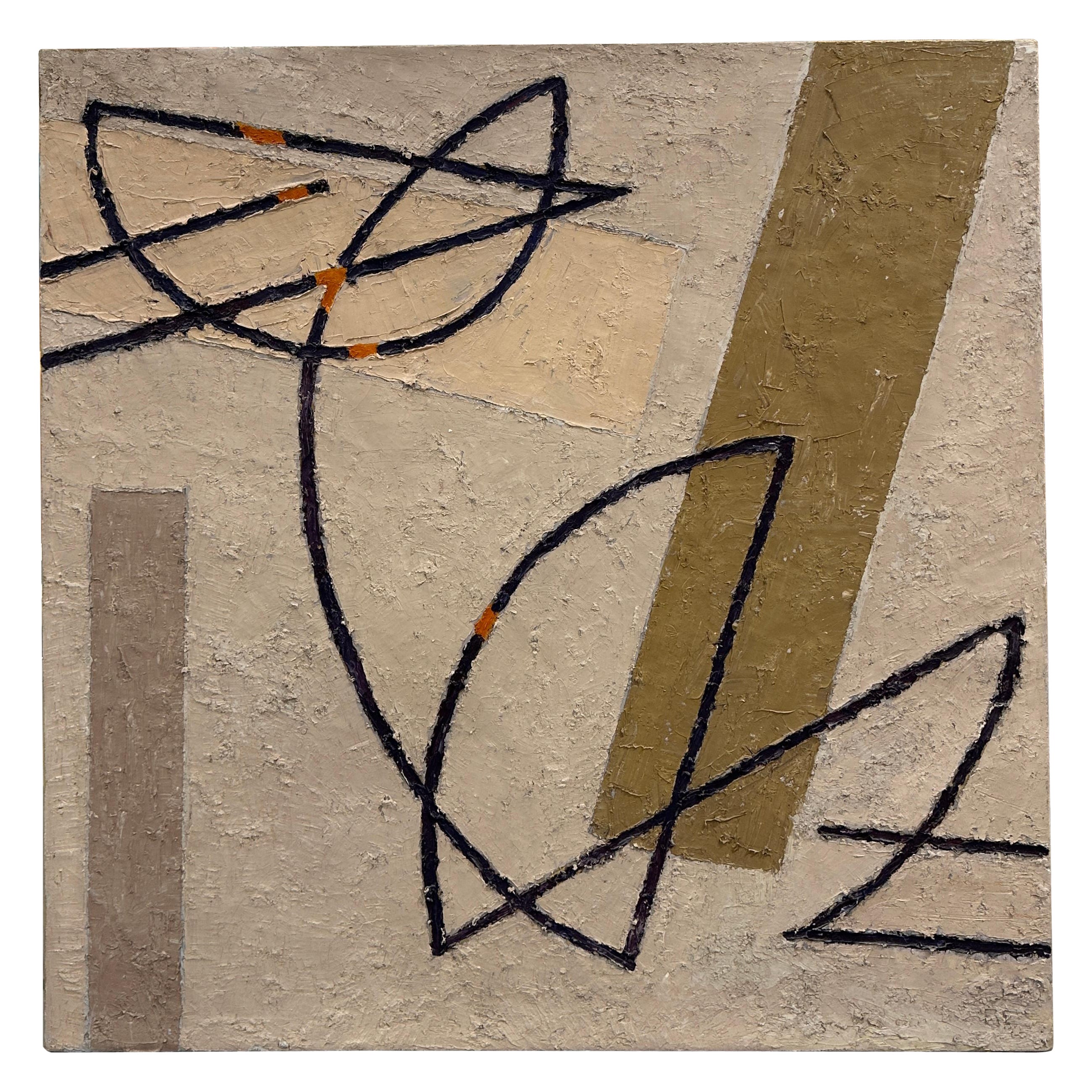1977 Abstract “Construct, Small Blue” For Sale at 1stDibs
