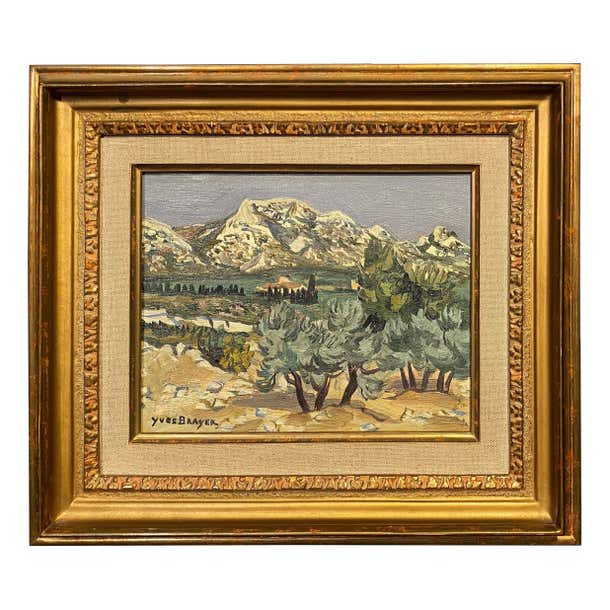 Oil Painting on Canvas by Yves BRAYER