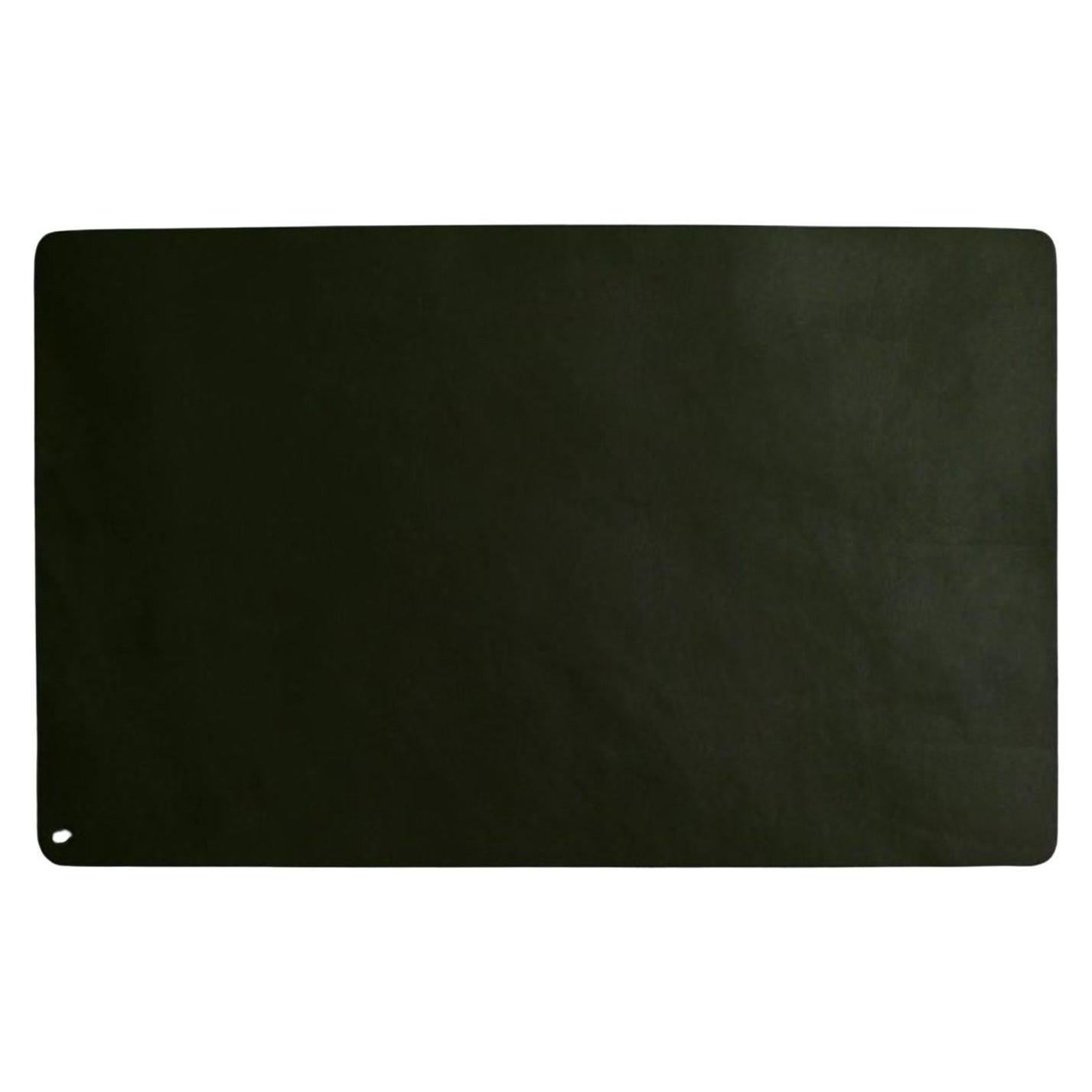 Small Black Leather Desk Mat by Henry Wilson For Sale