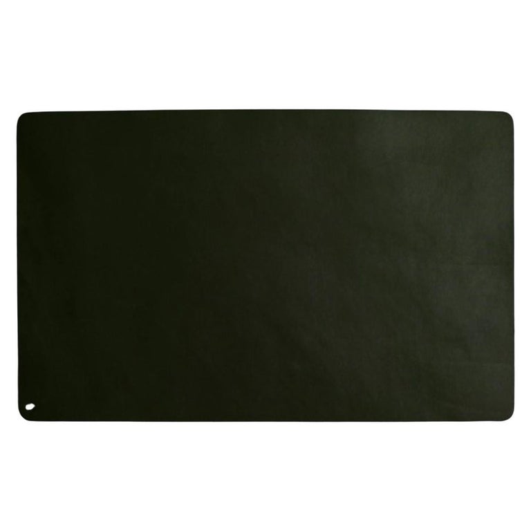 Leather Desk Mat Black by Henry Wilson For Sale at 1stDibs