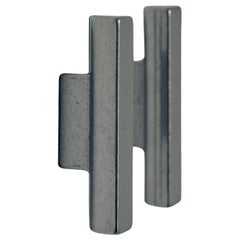 Set of 2 Aluminum Adt Handles by Henry Wilson
