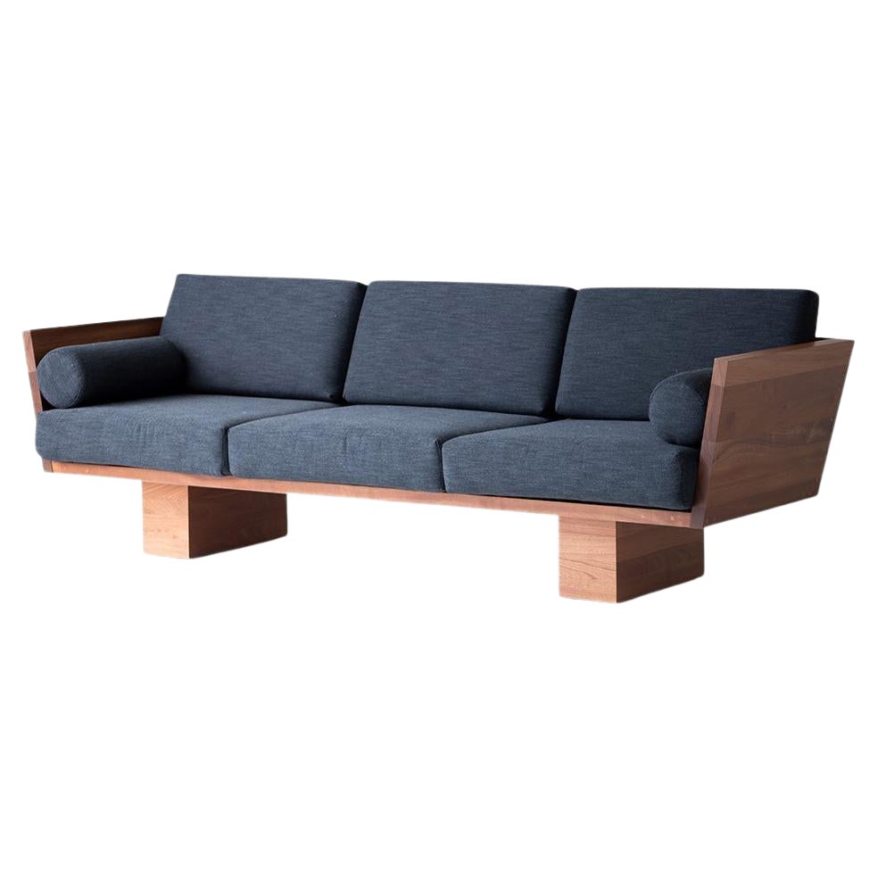 Moderne Terrassenmöbel, Suelo-Sofa aus Natur