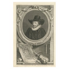 Portrait ancien de l'archevêque Williams, Lord Keeper