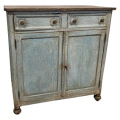 19th Century Painted Tuscan Credenza / Cabinet