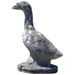 Vintage Sculpture Goose Composite