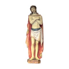 Early 16th Century, Christ Wooden Sculpture