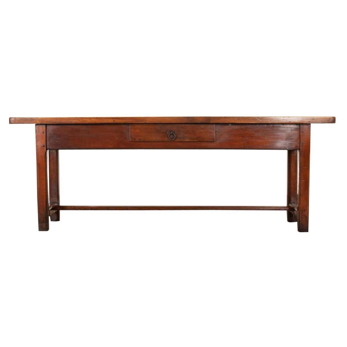French 19th Century Walnut & Fruitwood Server For Sale
