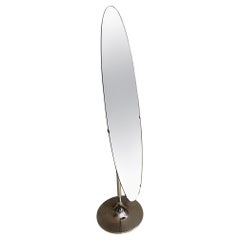 20th Century French Vintage Swivel Mirror on a Base, 1970s