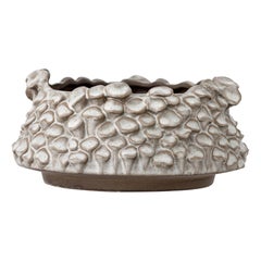 21st Century Handcrafted Mushroom Petal Inspired Organic Modern Flower Pot