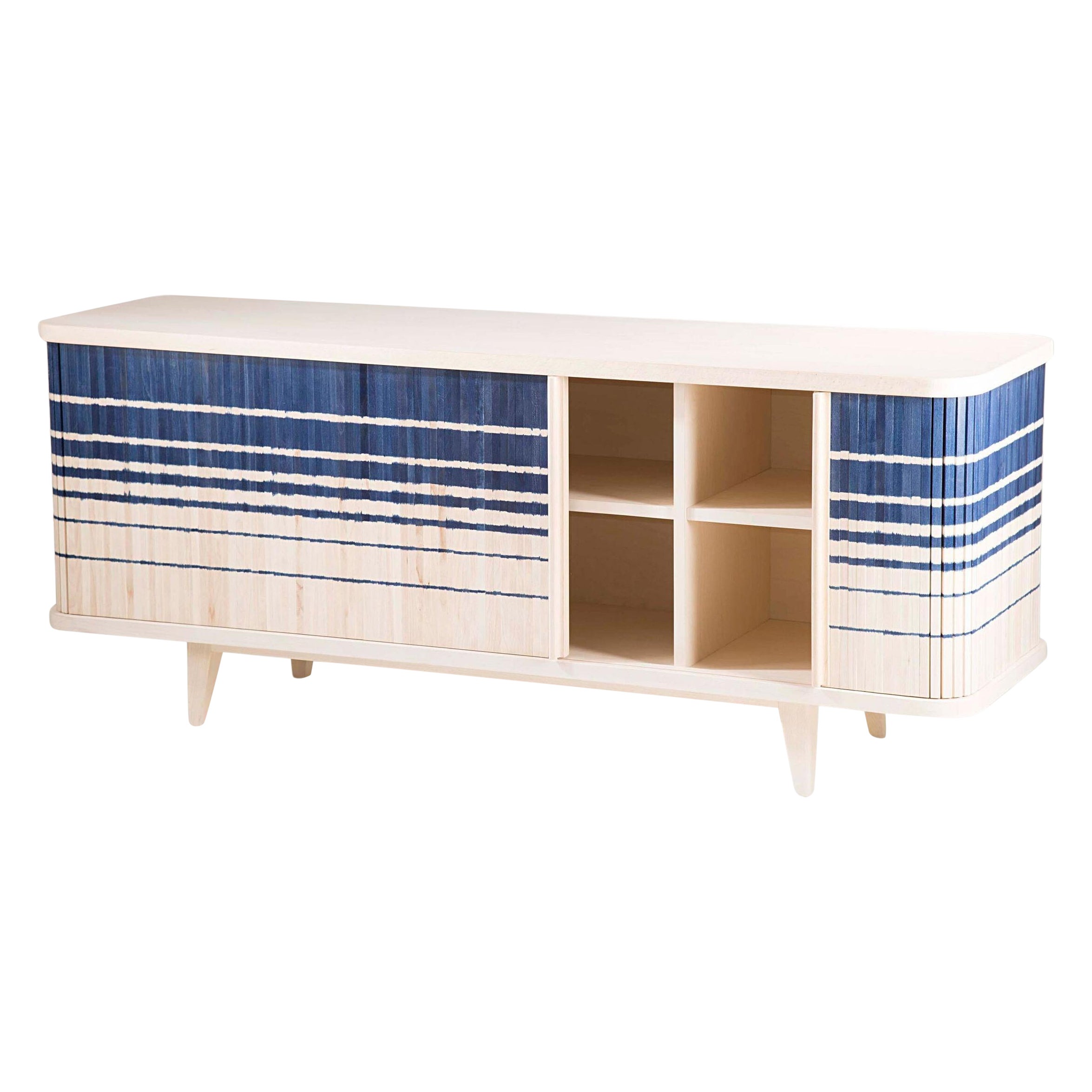Ikat Credenza by Indo Made For Sale
