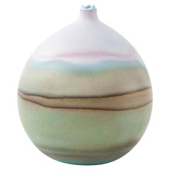 Lilac and Sage Pluto Vase by Elyse Graham