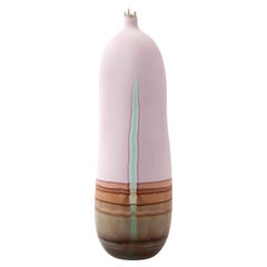 Vase Vénus lilas et rouille d'Elyse Graham