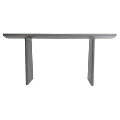 Slate Grey Stained Ash Daiku Console 180 by Victoria Magniant