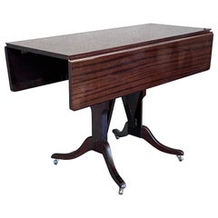 Mesa de centro comedor elevable convertible Mid Century Modern