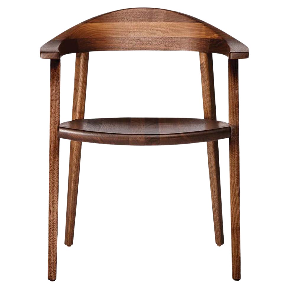 Mantis Side Chair in Walnut For Sale