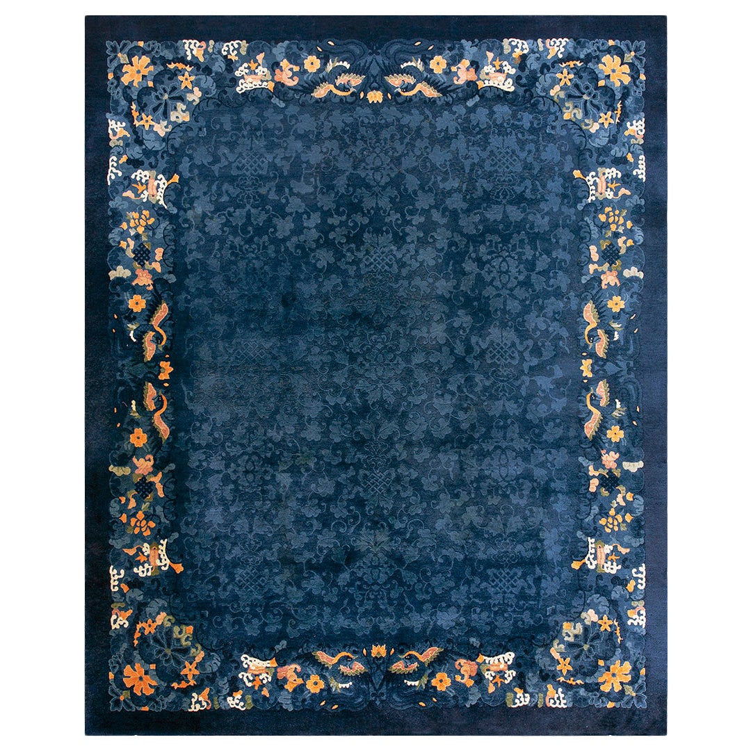 Early 20th Century Chinese Peking Carpet ( 8' x 9'8" - 245 x 295 ) For Sale