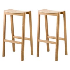 Set of 2, Halikko Bar Stools, Tall by Made By Choice