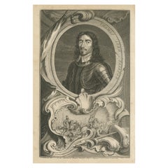 Antique Portrait of Thomas Fairfax