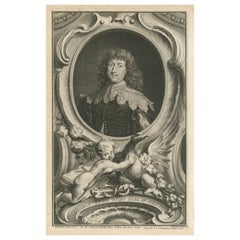 Retrato antiguo de George Digby, II Conde de Bristol