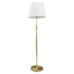 20th Century Swedish Svenskt Tenn Brass Floor Lamp, Vintage Light by Josef Frank