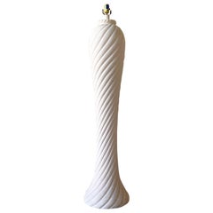 Postmodern Spiral Swirl Ceramic Floor Lamp