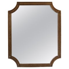 19th Century, French, Louis XVI Style Giltwood Mirror