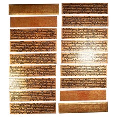 Antikes burmesisches Manuscript – Kammavaca-Buch aus Birma