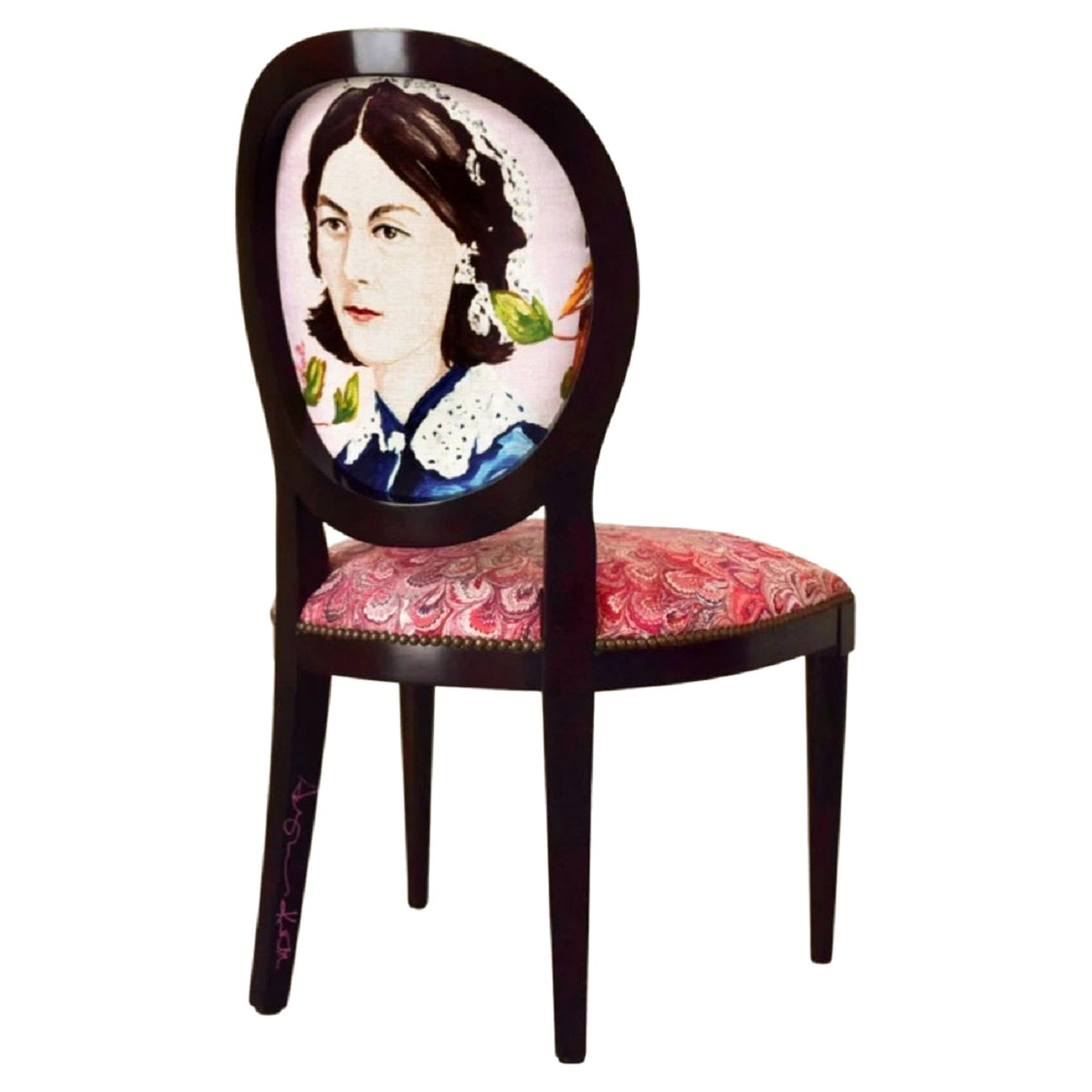 "Florence Nightingale" Dining Chair by Ashley Longshore x Ken Fulk, 2021