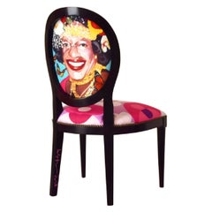 "Marsha P. Johnson" Dining Chair by Ashley Longshore x Ken Fulk, 2021