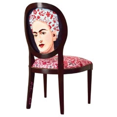 "Frida Kahlo" Dining Chair by Ashley Longshore x Ken Fulk, 2021