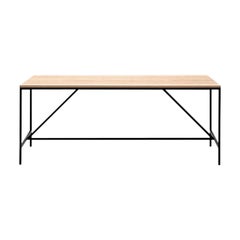 Paul McCobb Cache Dining Table, Wood and Steel by Karakter