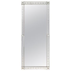 Antique Venetian 19th Century Bistro Mirror