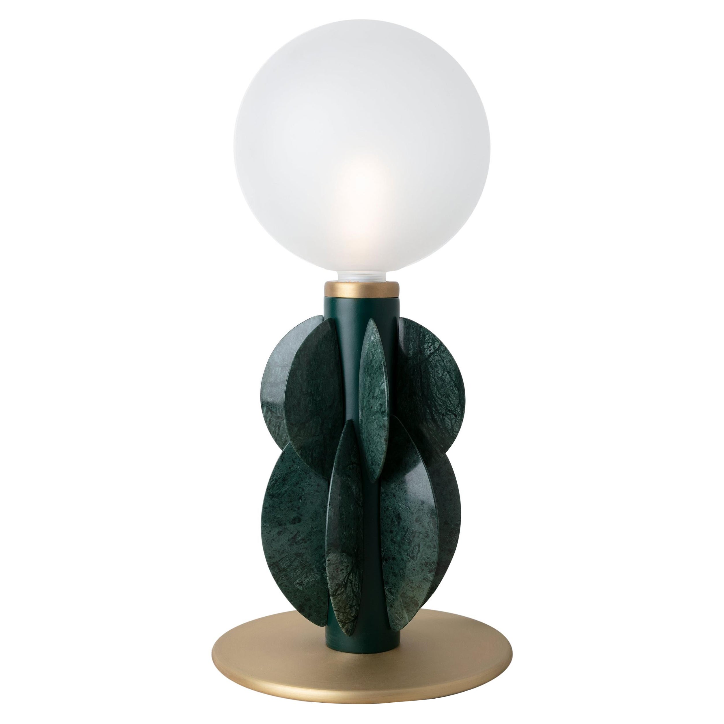 Monarch Table Lamp with Glass Dome, Carla Baz