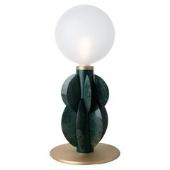 Monarch Table Lamp with Glass Dome, Carla Baz