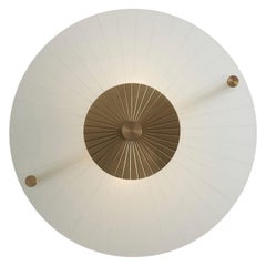 Maiko Ceiling Mounted Brass and Clear, Carla Baz