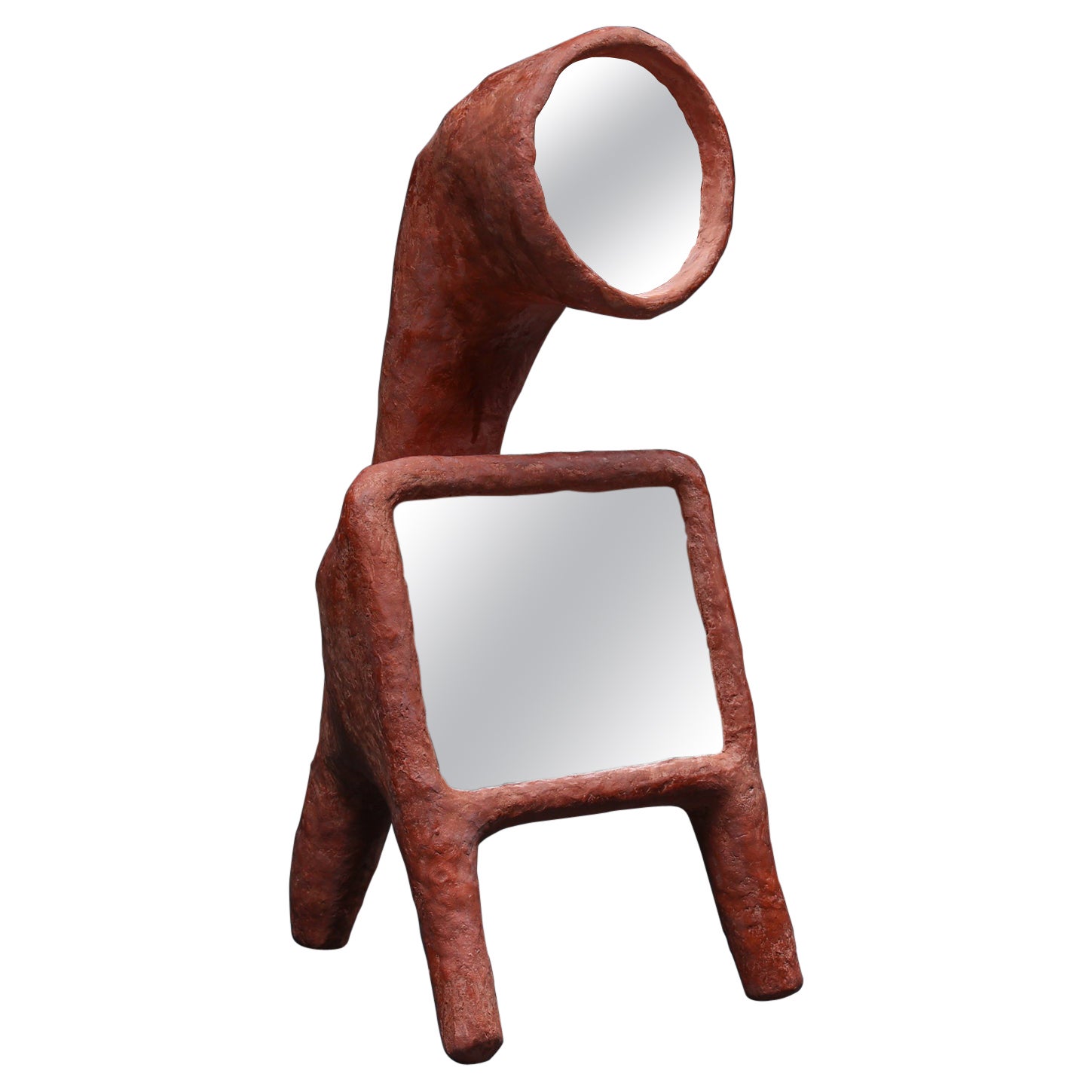 Cotta Mirror 2 by Decio Studio For Sale