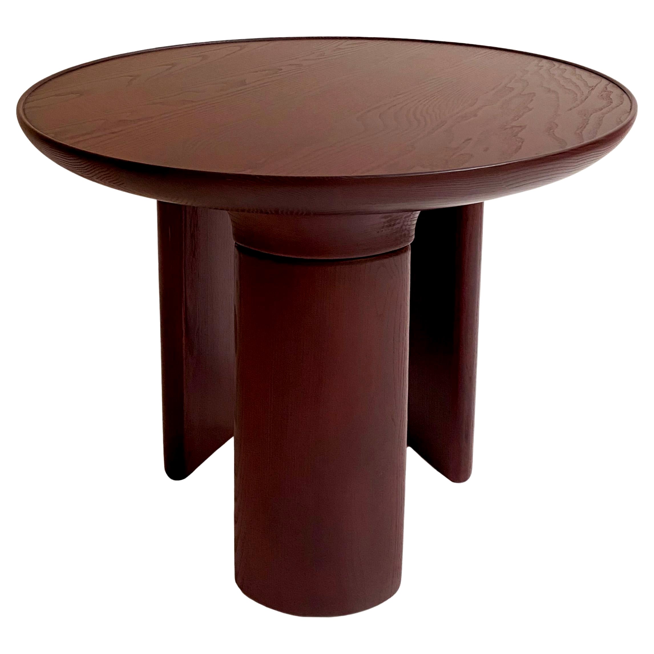 Black Grape Stained Daiku Coffee Table by Victoria Magniant For Sale