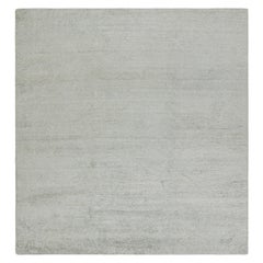 Rug & Kilims individuelles Mohair-Teppichdesign in Silber-Grau